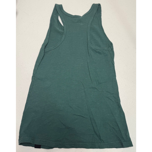 United By Blue Women's Organic Tank Top Adventure is Calling XXS Green Outdoors - Picture 3 of 7